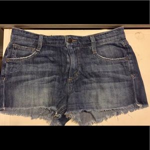 Size 27 Joe's jean shorts